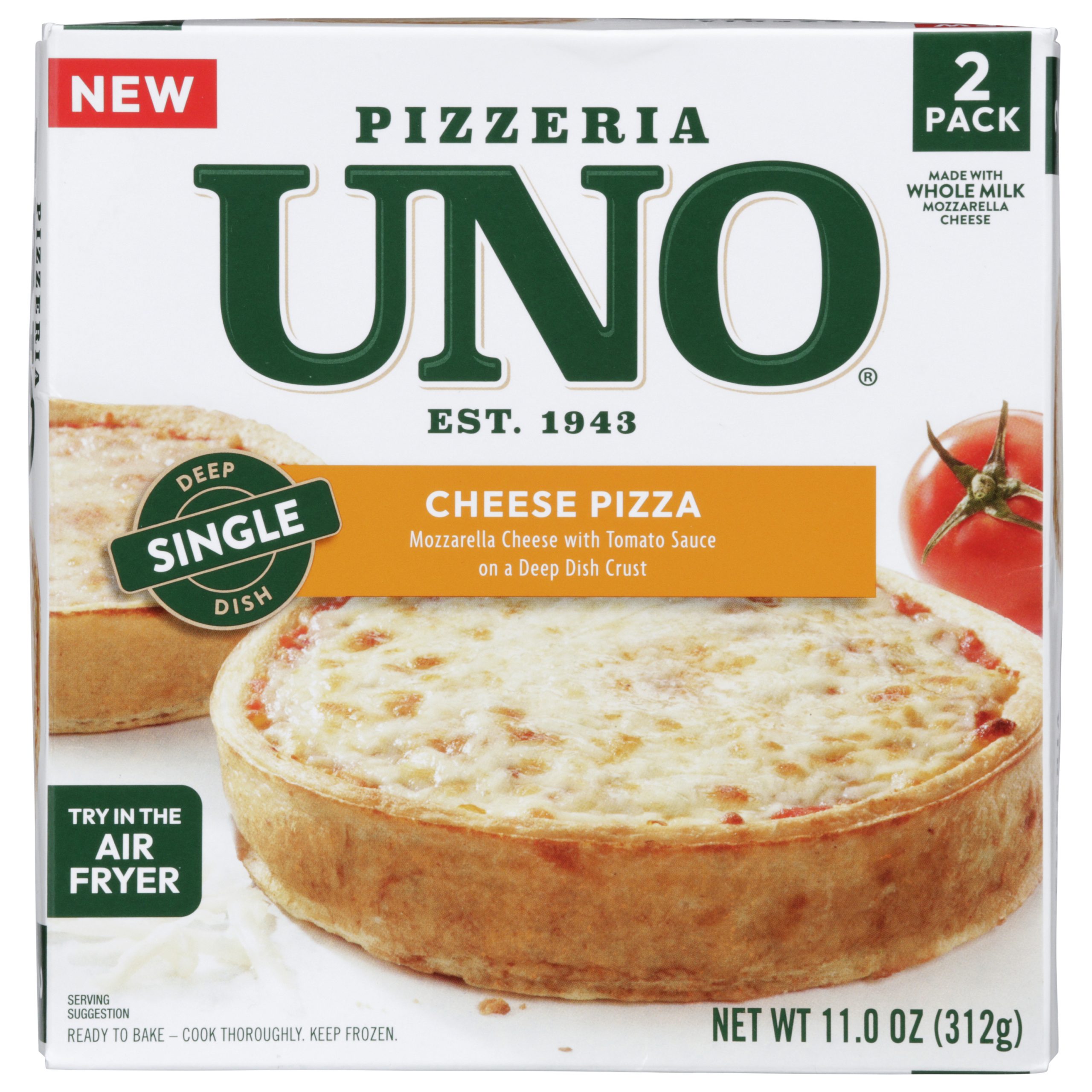 5 inch Uno Cheese Pizza 2 Pack