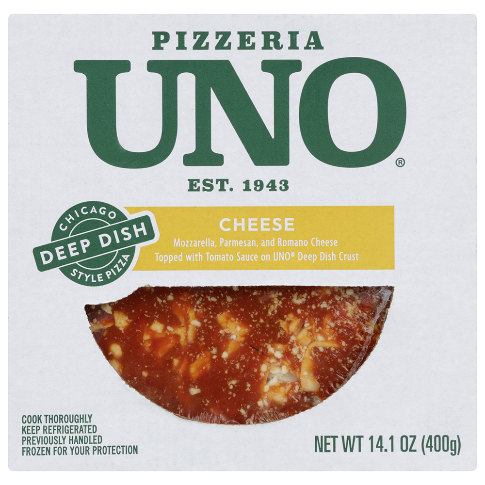 7 inch Chicago Style Deep Dish Cheese Pizza