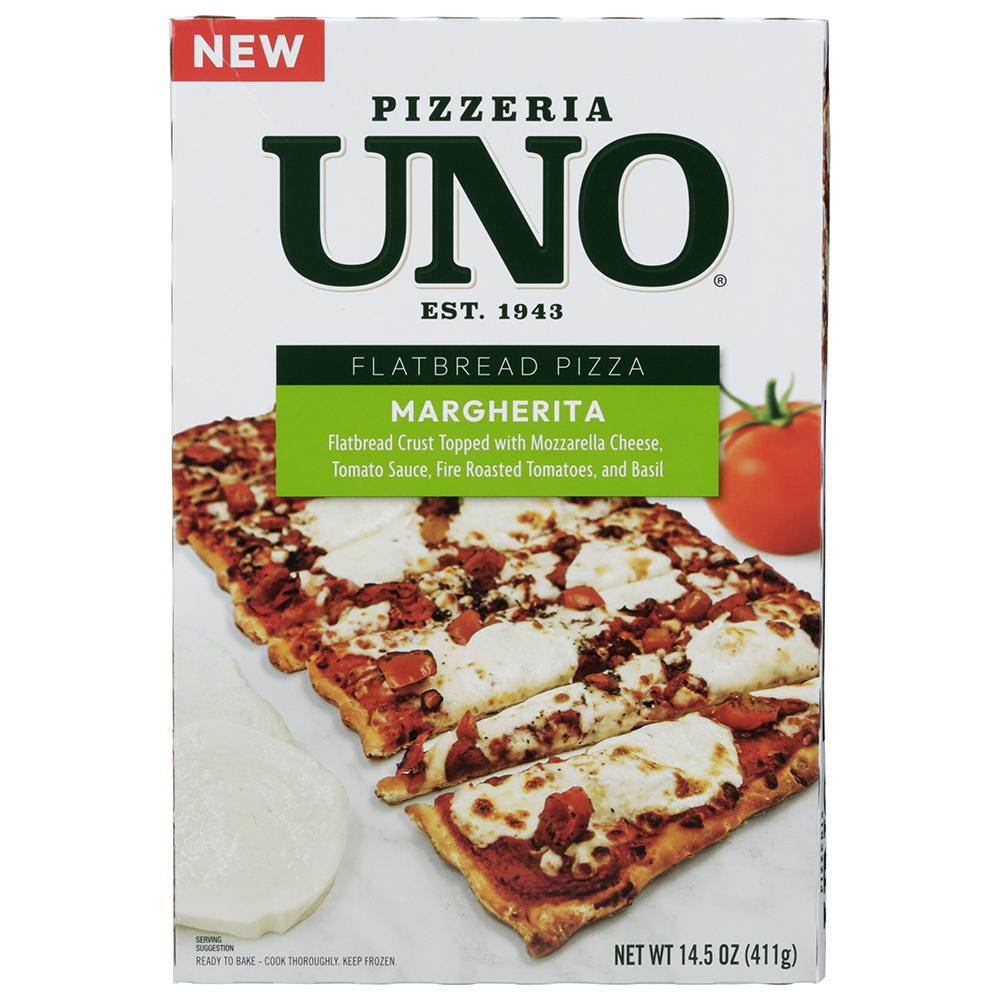 Uno Frozen Margherita Flatbread