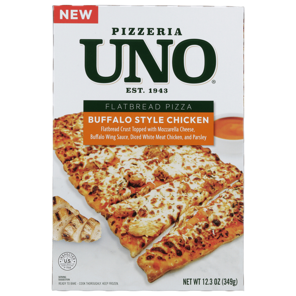 Uno Frozen Buffalo Chicken Flatbread